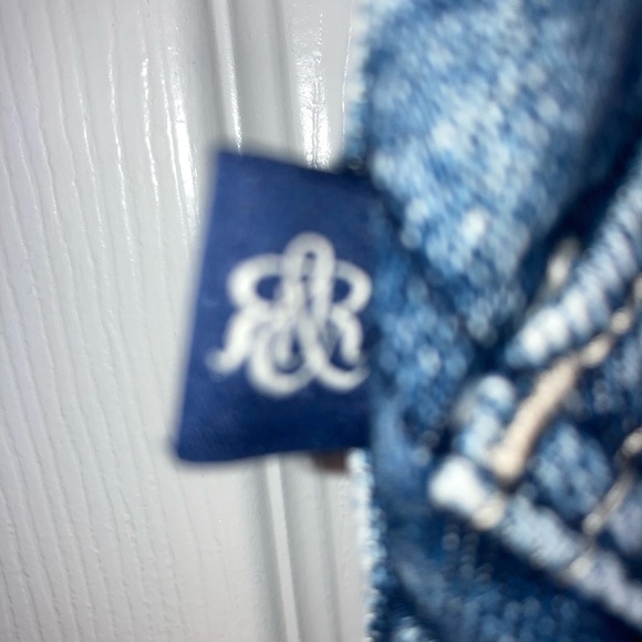 ROCK & REPUBLIC Denim Rx High Roller Leggings Distressed Sz 10M - Picture 3 of 7